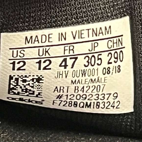 Adidas | Adilette Comfort Men's Super Soft Footbed Slides Size  12 - Picture 6 of 6